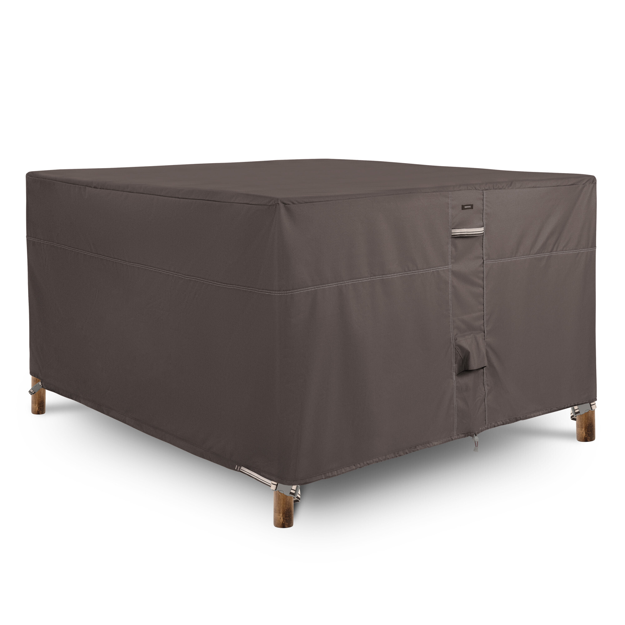 Classic Accessories Ravenna Water-Resistant Patio Bar Table and Chair Set Cover — 66in. x 66in. x 34in., Model# 56-480-015101-EC